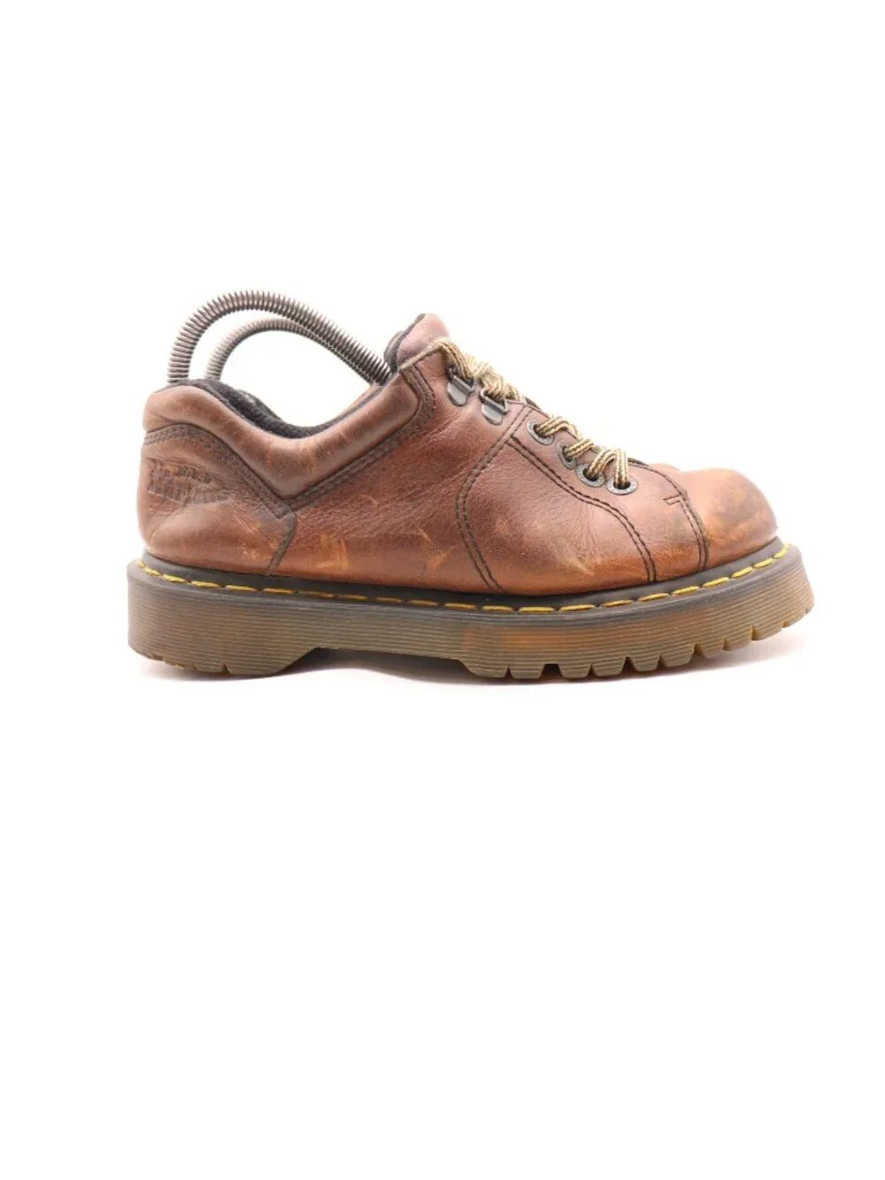 Doc Dr. Martens 8312 Men's 7 Women's 8 Made England Brown Leather Chunky Lace Up